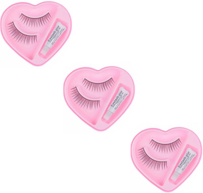 

Jampak 3 Pairs Makeup False Eyelashes Handmade Long Thick Fake Eye Lashes Extension(Pack of 3)