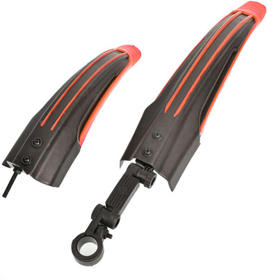 

FASTIDIOUS High Quality Mudguard Splash Protector Clip-on Front & Rear Fender(Orange)