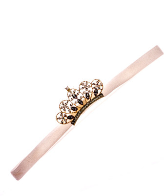

Pikaboo Sparkly white tiara headband Head Band(White)