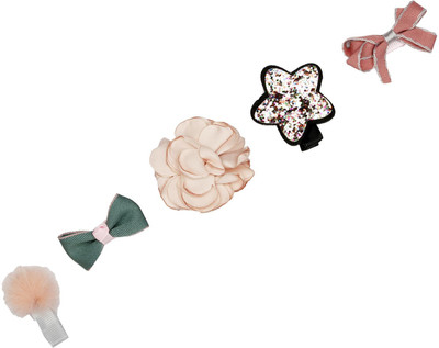 

Pikaboo Combo Pack Of 5 Alligator Hair Clips For Girl Hair Clip(Multicolor)