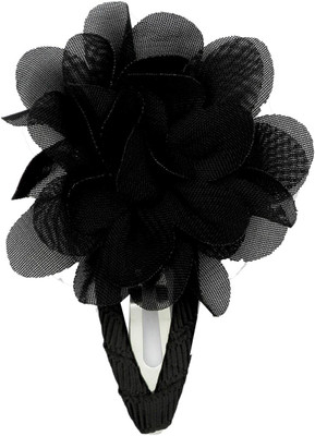 

Pikaboo A Pair Of Floral Tic-Tac Hair Clips For Girl ( Black ) Hair Clip(Black)
