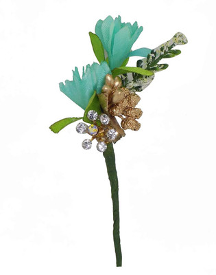 

RAAYA Juda Pin For Women Party Wear, Green Hair Pin(Green)