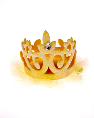 

Pikaboo Crown Shaped Alligator Hair Clip For Girl ( Yellow ) Hair Clip(Yellow)