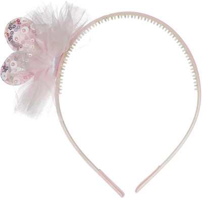 

Pikaboo Glittery heart shaped hair band Hair Band(Pink)