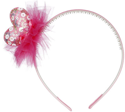 

Pikaboo sparkly heart hairband Hair Band(Pink)
