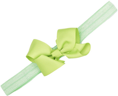 

Pikaboo Knotted bow headband- Green Head Band(Green)