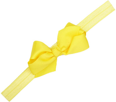 

Pikaboo Knotted bow headband - Yellow Head Band(Yellow)