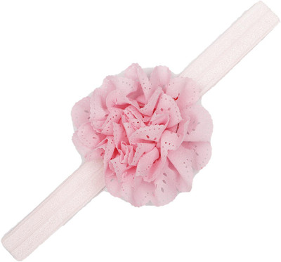 

Pikaboo Eyelet flower headband - Baby Pink Head Band(Pink)