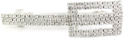 

Silverstoli Rectangle Hair-Clip Hair Pin(White)