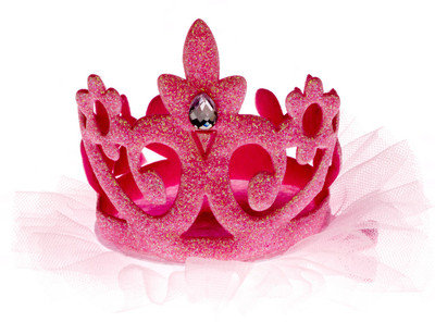 

Pikaboo Crown Shaped Alligator Hair Clip For Girl ( Fuchsia ) Hair Clip(Pink)