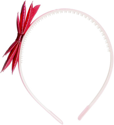 

Pikaboo shiny bow hair band Hair Band(Pink)