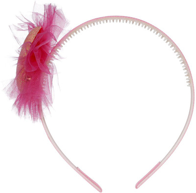 

Pikaboo Star & half moon bow hair band Hair Band(Pink)