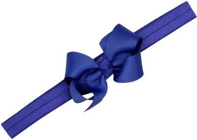 

Pikaboo Knotted bow headband - Royal Blue Head Band(Blue)