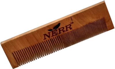 

NERR 100% Neem Wood Comb, Controls Hair Loss And Dandruff
