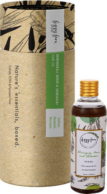 

Fizzy Fern Bhringraj, Amla and Shikakai Hair Oil(100 ml)