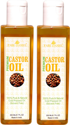 

Park Daniel Cold Pressed Castor Oil- 100% Pure & Natural(400 ml) Hair Oil(400 g)