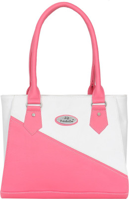 

FD Fashion Soft Luggage Shoulder Bag(Pink, White)