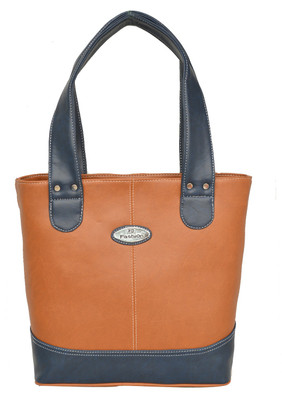 

FD Fashion Soft Shoulder Bag(Tan, Blue), Blue;tan