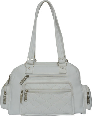 

FD Fashion Women Shoulder Bag(White)