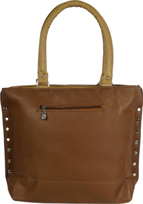 

GulshanCollection Hand-held Bag(Brown, Tan)