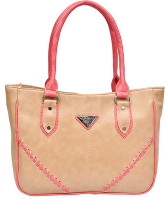 

Al Jazeera Shoulder Bag(Beige, Pink)