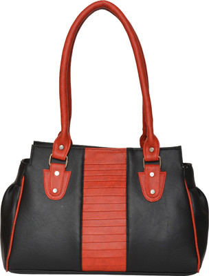 

FD Fashion Women Shoulder Bag(Black, Red)