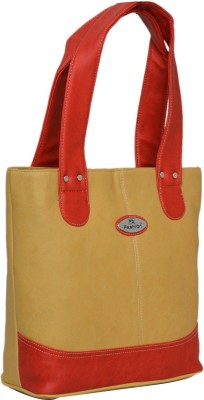 

FD Fashion Soft Shoulder Bag(Beige, Red)