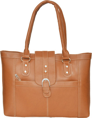 FD Fashion Soft Luggage Shoulder Bag(Tan)