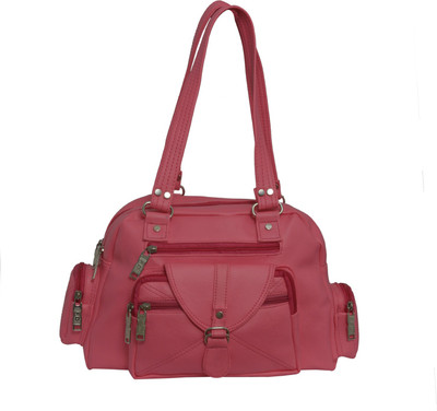 

FD Fashion Soft Shoulder Bag(Pink)