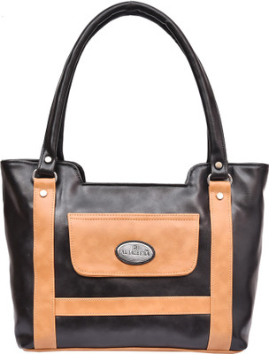 

Al Jazeera Shoulder Bag(Black, Tan)