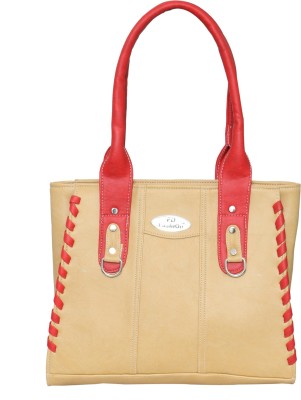 

FD Fashion Soft Shoulder Bag(Beige, Red)