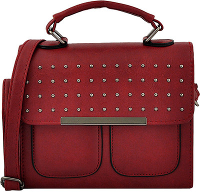 

Mark & Keith Hand-held Bag(Maroon)
