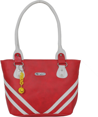 

FD Fashion Women Shoulder Bag(Red, White)