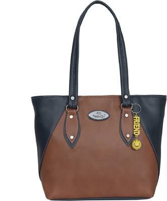 

FD Fashion Shoulder Bag(Blue, Tan)