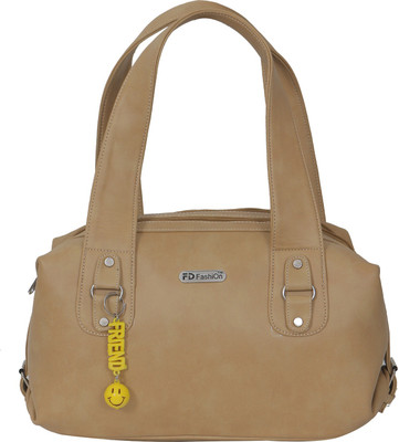FD Fashion Soft Shoulder Bag(Beige)