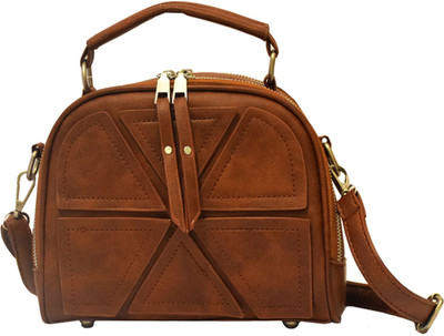

Karpasam Hand-held Bag(Brown)