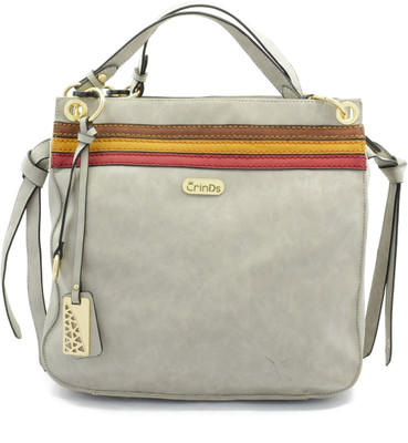 

Crinds Hand-held Bag(Grey)
