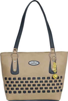 

FD Fashion Soft Shoulder Bag(Beige, Blue)