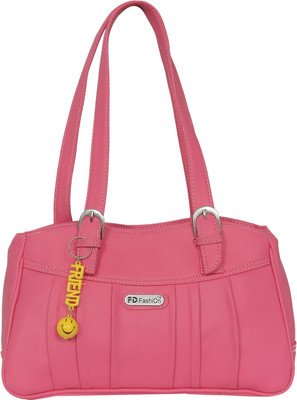 

FD Fashion Soft Shoulder Bag(Pink)