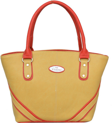 

FD Fashion Soft Shoulder Bag(Beige, Red)