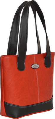 

FD Fashion Soft Shoulder Bag(Red, Black), Black;red