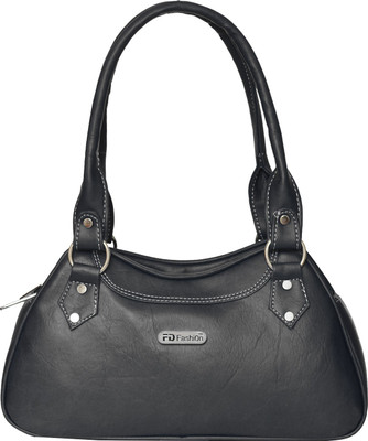 FD Fashion Women Shoulder Bag(Black)