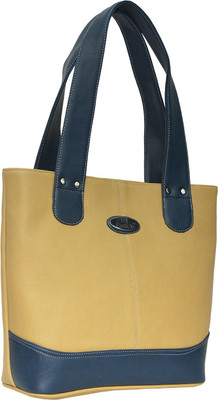 

FD Fashion Soft Shoulder Bag(Beige, Blue)
