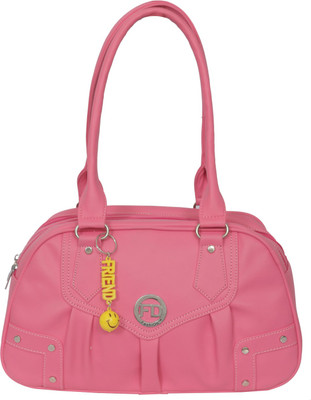 

FD Fashion Soft Shoulder Bag(Pink)