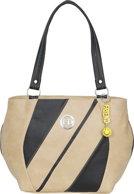 

FD Fashion Shoulder Bag(Beige, Black)