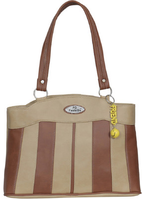 

FD Fashion Shoulder Bag(Tan, Beige), Beige;tan
