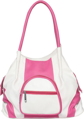 FD Fashion Shoulder Bag(Pink, White)