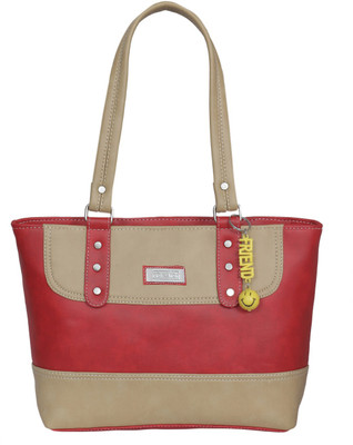 

FD Fashion Women Shoulder Bag(Beige, Black)