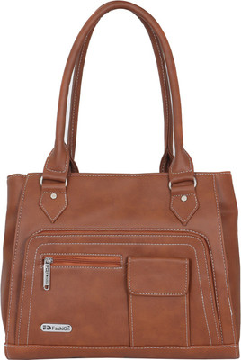 FD Fashion Soft Shoulder Bag(Tan)