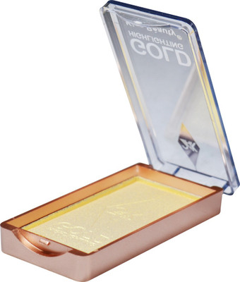 

Kiss Beauty Gold 24K Highlighter Powder Shade-02 Highlighter(Golen)